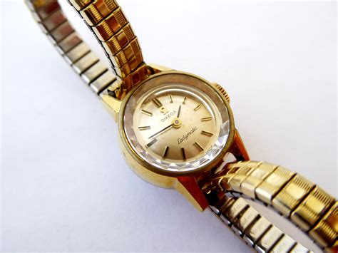 omega ladies watch ladymatic gold filled|vintage omega ladymatic watch.